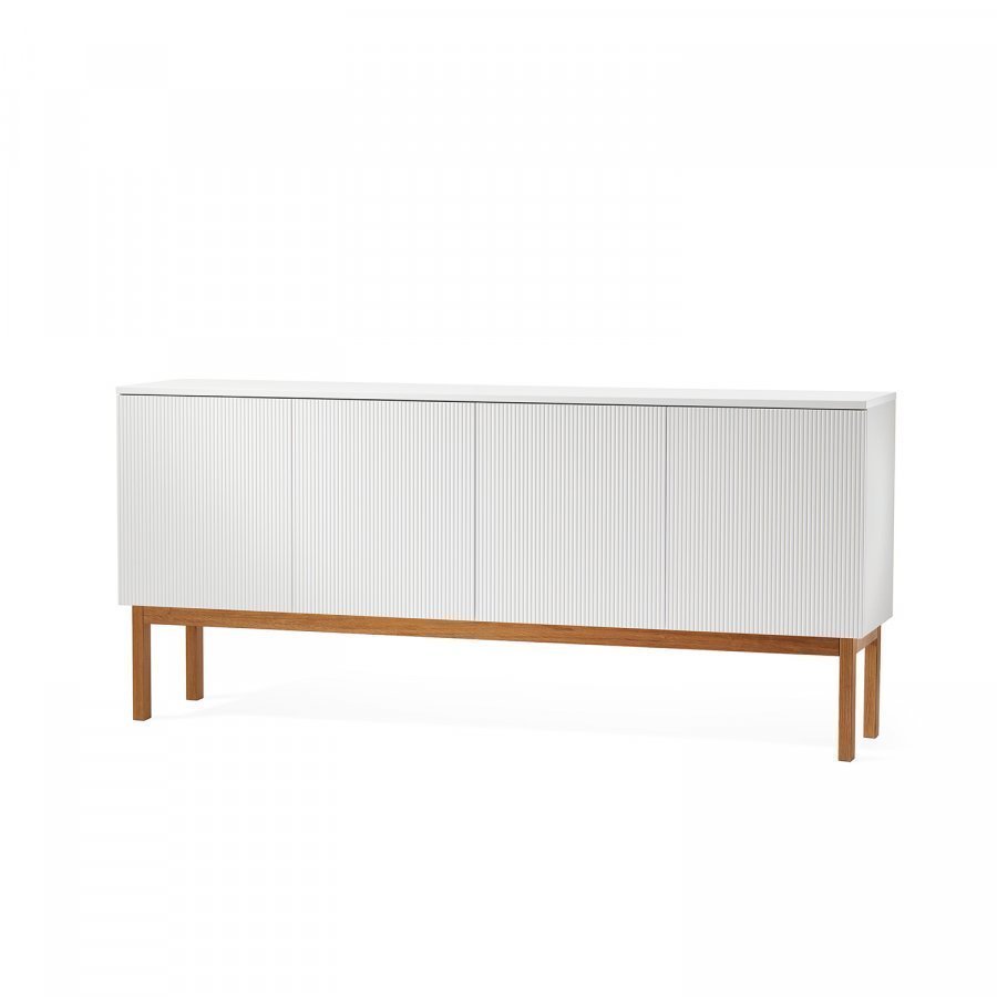 A2 Beam Kaappi Valkea / Valkoöljytty Tammi