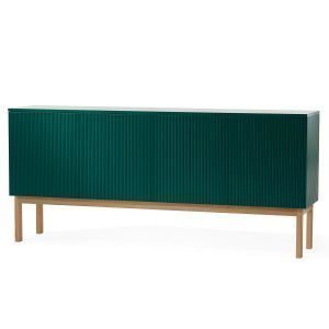 A2 Beam Kaappi Vihreä / Valkoöljytty Tammi