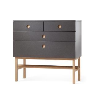 A2 Keep Lipasto Harmaa / Valkoöljytty Tammi