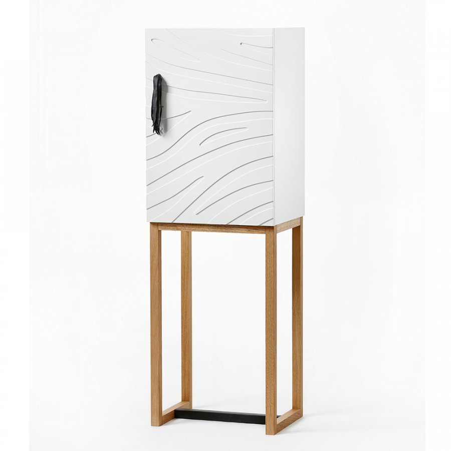 A2 Safari Kaappi Valkoinen / Tammi