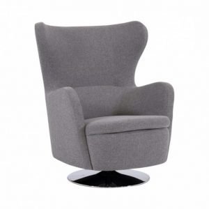 Aarhus Pyörivä lepotuoli Vaaleanharmaa
