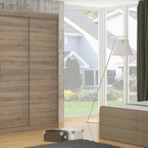 Adrk Riidekapid Vaatekaappi Liukuovilla 150 Cm