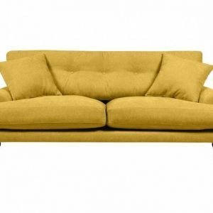 Andy Kahden istuttava Sohva Keltainen