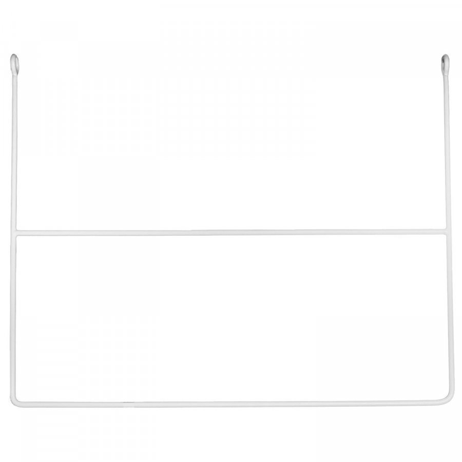 Annaleena Rail Rectangle Vaateripustin Valkoinen