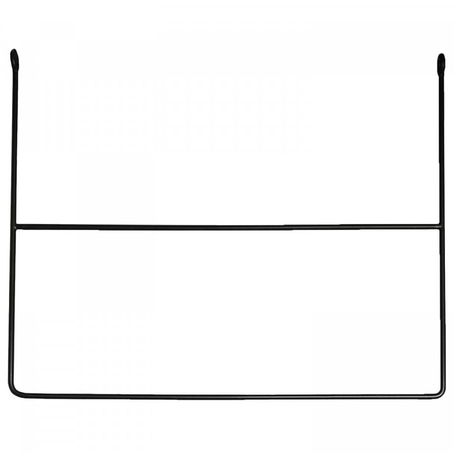 Annaleena Rail Rektangel Vaateripustin Musta