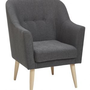 Anton Lepotuoli Tummanharmaa