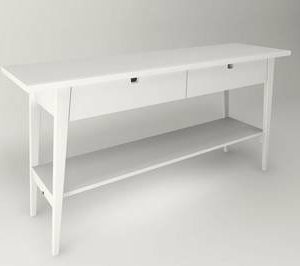 Apupöytä Jari valkolakattu