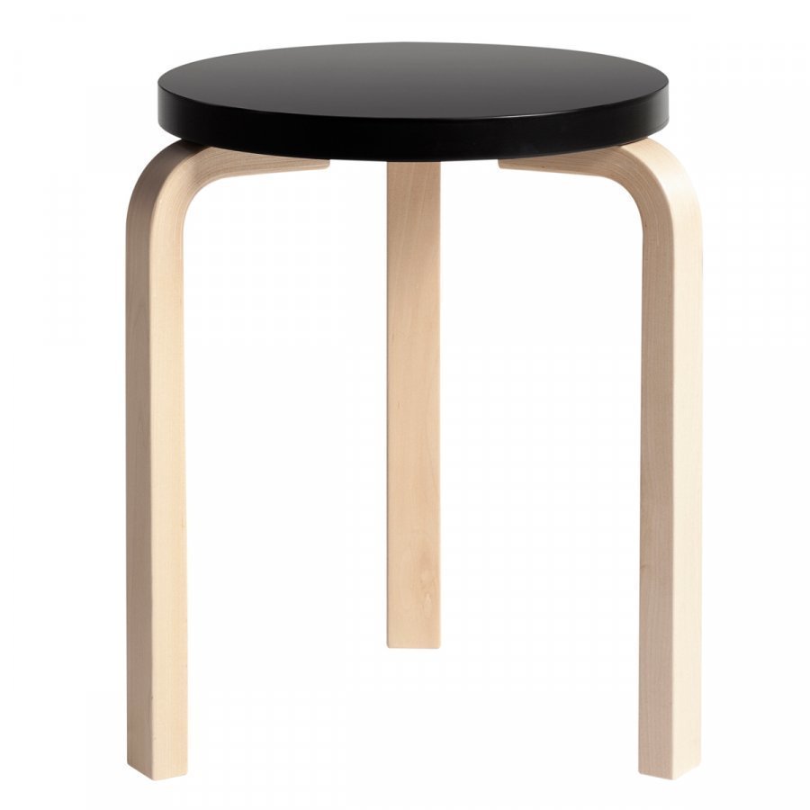 Artek Aalto Jakkara 60 Musta Koivu