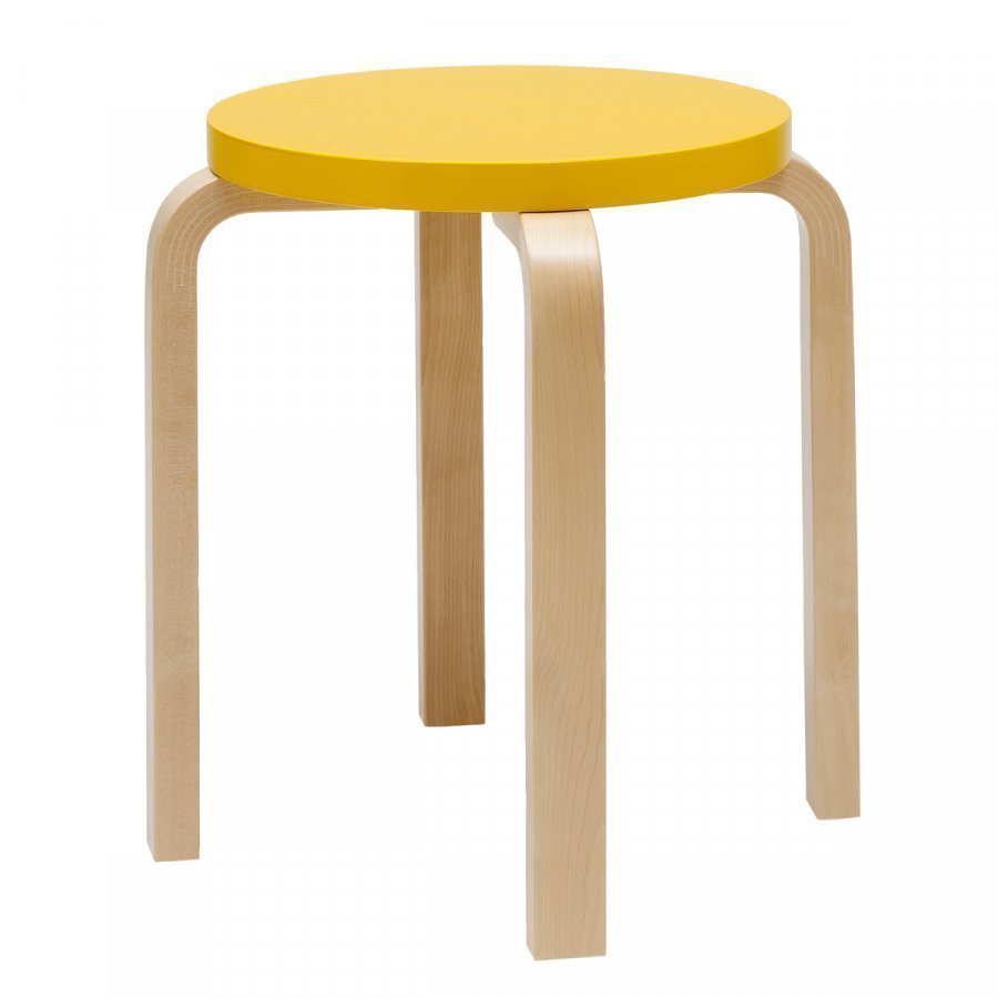 Artek Aalto Jakkara E60 Keltainen Koivu