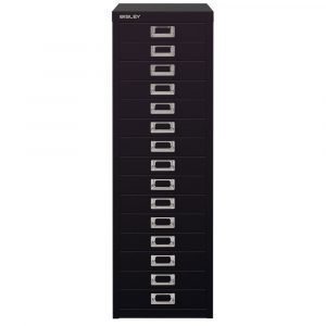 Bisley Laatikosto 15l Musta