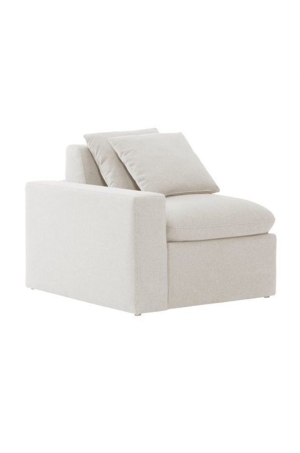 Boston Sohvamoduuli Oikea Luonnonvalkoinen