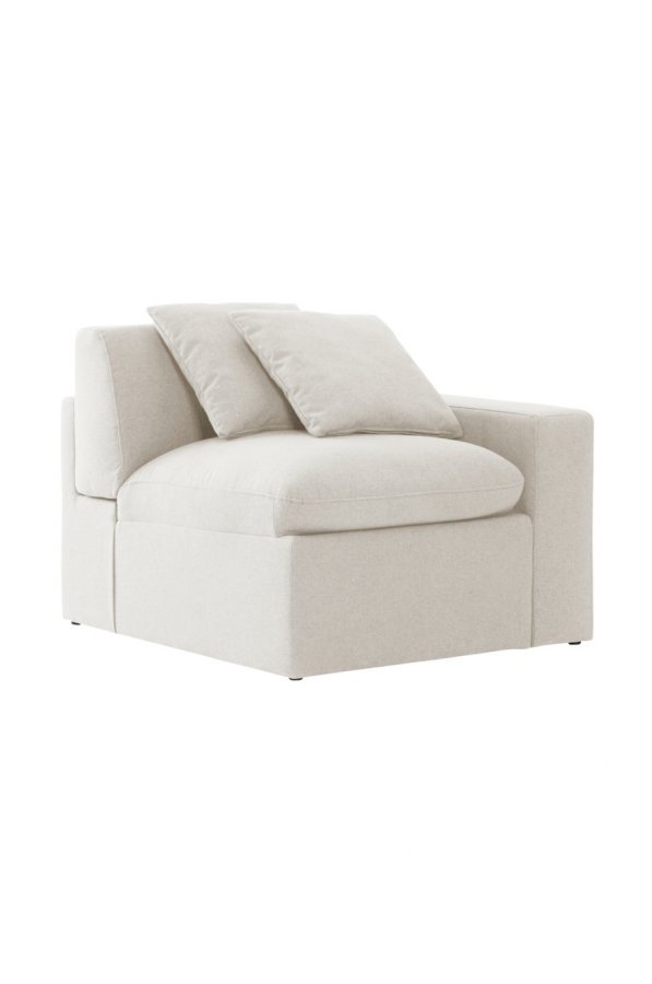 Boston Sohvamoduuli Vasen Luonnonvalkoinen