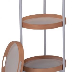 Bronnesund 1 Tarjoiluvaunu / Pöytä Valkoinen