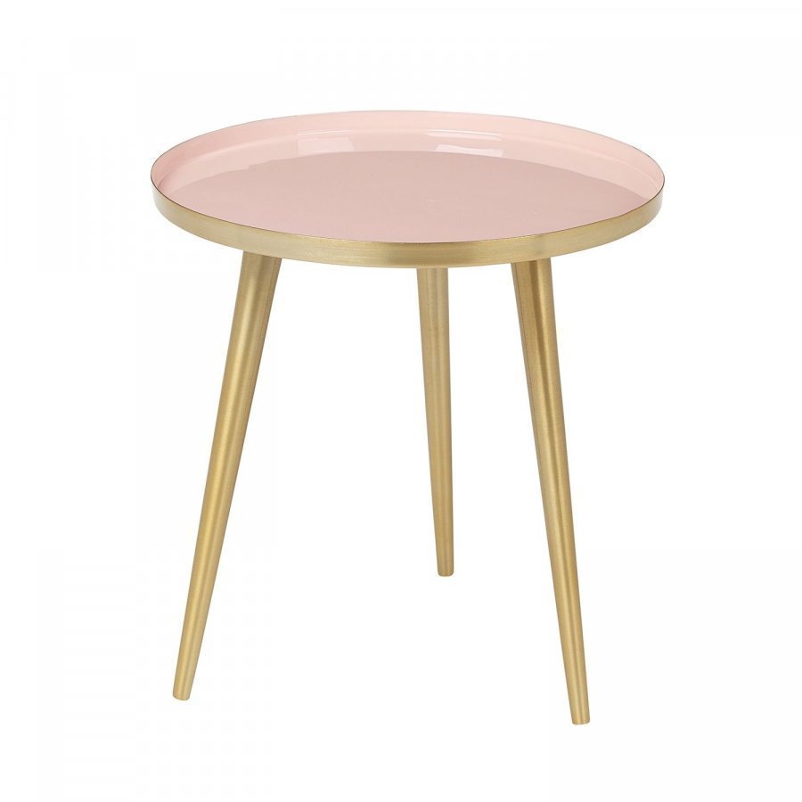 Broste Copenhagen Jelva Pöytä Messinki / Cream Tan 35x37 Cm