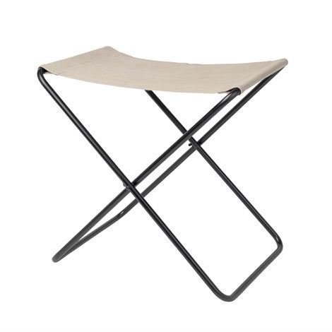 Broste Copenhagen Nola Jakkara Kanvas Beige-Mustat Jalat