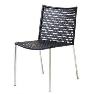 Cane Line Straw Tuoli Musta