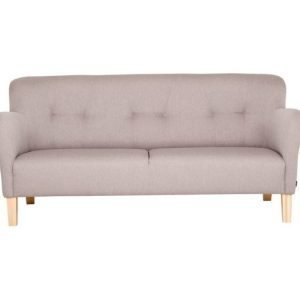 Carlos 3-istuttava Sohva Beige