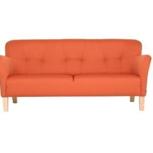 Carlos 3-istuttava Sohva Oranssi