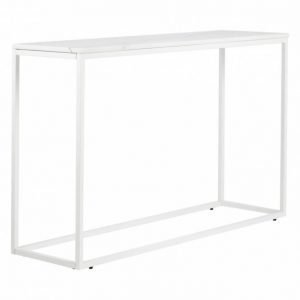 Carrie Apupöytä 120 Valkoinen/Valkoinen