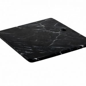 Carrie Marmorilevy 36x36 Musta