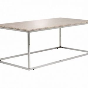 Carrie Sohvapöytä 120 Beige/Teräs