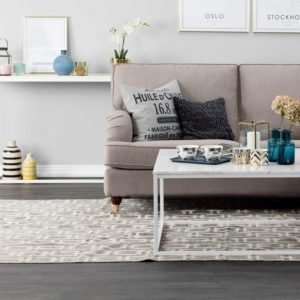 Carrie Sohvapöytä 70 Valkoinen/Valkoinen