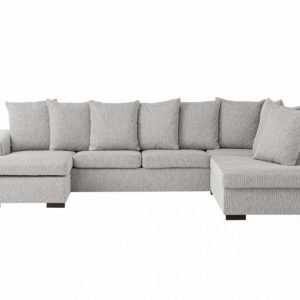 Chicago XL U-Sohva Avoin pääty oikealle vaaleanharmaa