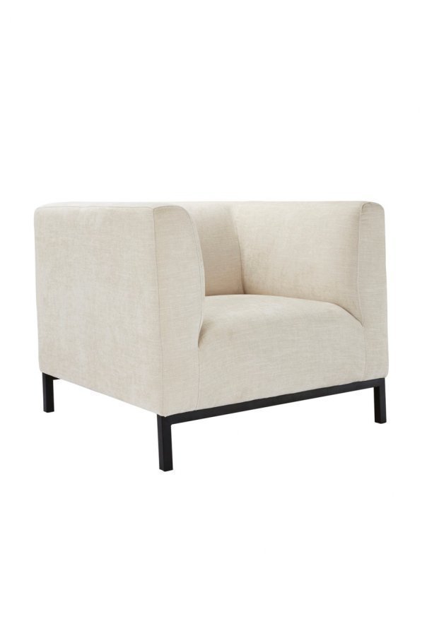 Cleveland Nojatuoli Luonnonvalkoinen