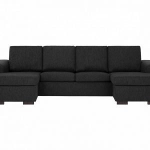 Connect Kaksoisdivaanisohva Musta