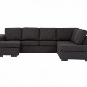 Connect U-Sohva Oikea Musta