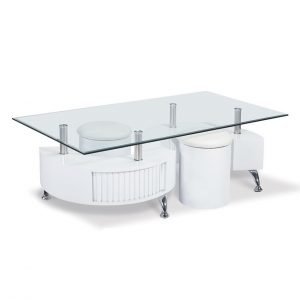 Cubio Sohvapöytä + Rahit 2 Kpl