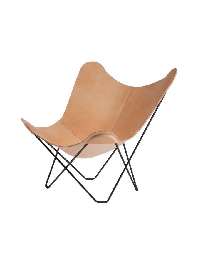 Cuero Pampa Mariposa Lepakkotuoli