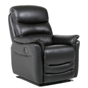 Dallas Recliner Tuoli Musta