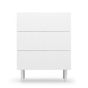 Decotique Abstract E3 Lipasto Valkoinen