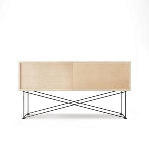 Decotique Vogue Mediakaluste 136h Valkoinen Tammi / 2wo / Musta