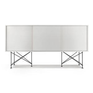 Decotique Vogue Sideboard Senkki 180h Valkoinen / 3w / Musta