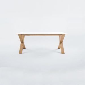 Department Arc Pöytä Valkoinen / Tammi 180 Cm