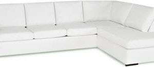 Divaanisohva Marianne kolmen istuttava avopäädyllä oikea valkoinen