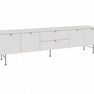 Donegan TV-Taso 200 Valkoinen/Teräs