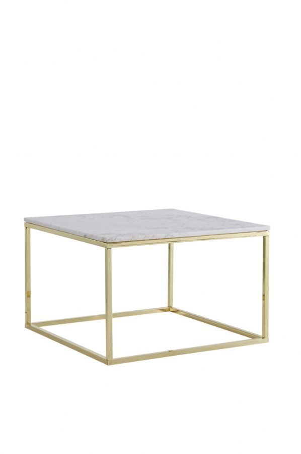 Ellos Axx Sohvapöytä Messinkiä 75x75 Cm