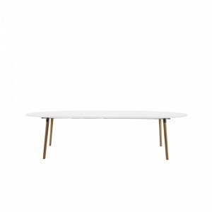 Ellos Henry Ruokapöytä Valkoinen 100x170-270 Cm