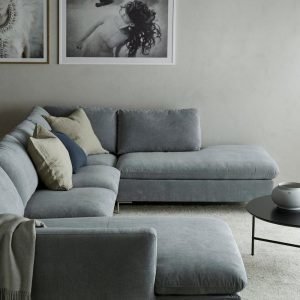 Ellos Lacosa Big Sohva Chenilleä Harmaa