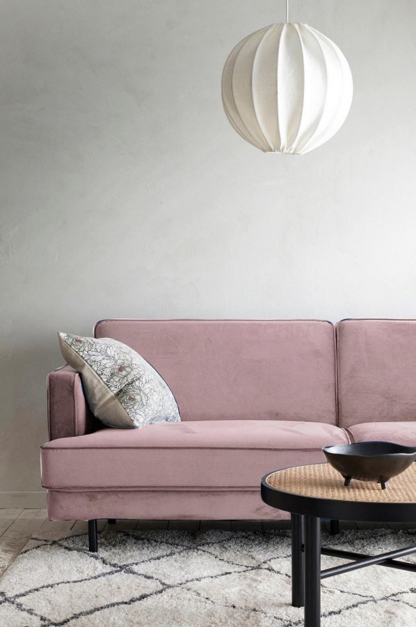 Ellos Larissa Sohva Samettia 3:N Istuttava Roosa