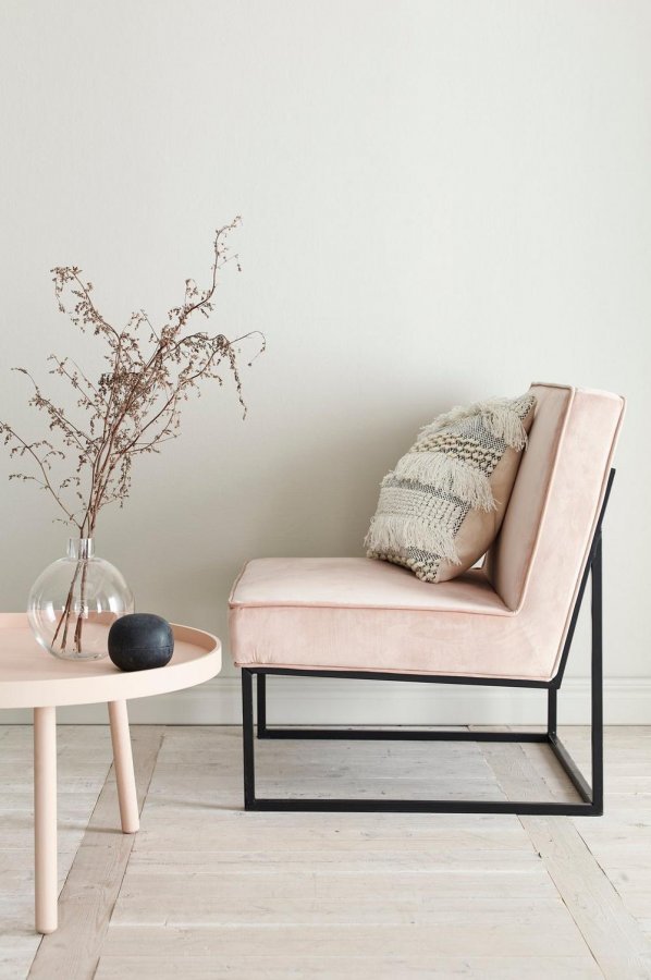 Ellos Lennox Nojatuoli Roosa