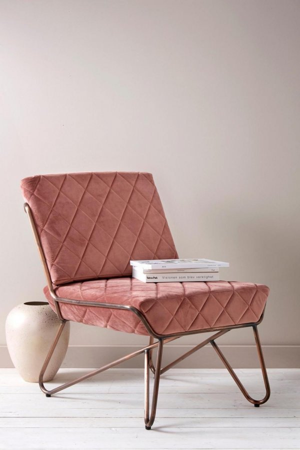 Ellos Miami Nojatuoli Roosa