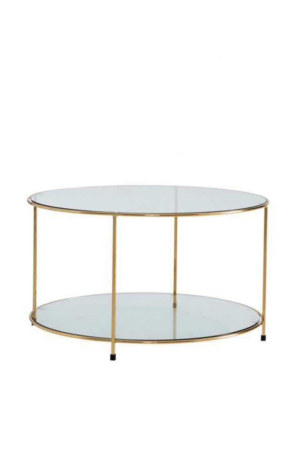 Ellos Missi Sohvapöytä Kulta Ø 80 Cm