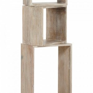 Ellos Nisse Kuutiohyllyt Luonnonvärinen 3 Kpl