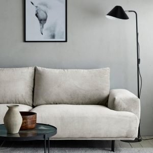 Ellos Shape Sohva Samettia 3:N Istuttava Luonnonvärinen