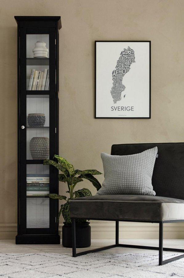 Ellos Victoria Kaappi Kapea Musta