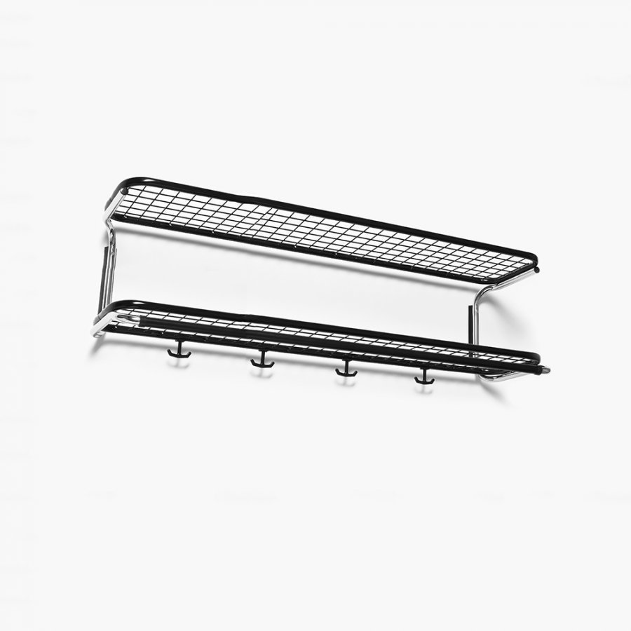 Essem Design Classic 650 Hattuhylly Musta / Kromi 90 Cm